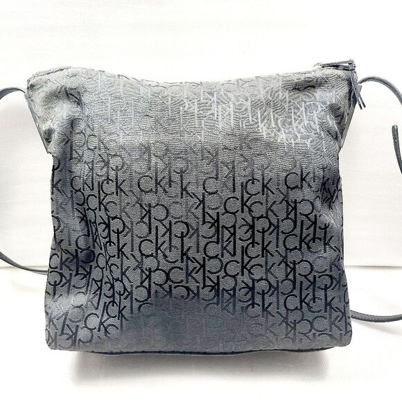 Calvin Klein Canvas Leather Bag - Picture 8 of 8